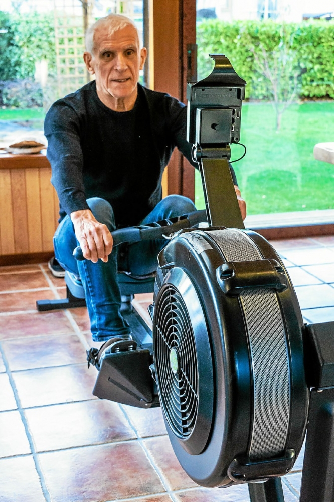 Alain Mangin : breton détenteur du record d'aviron en salle