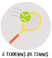 Terrain de tennis