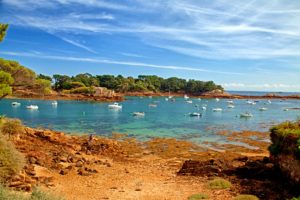 plage ensoleillé